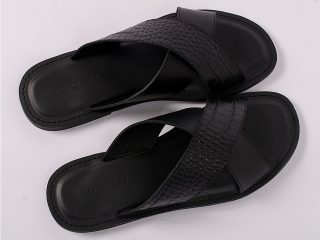 New black X mix slippers
