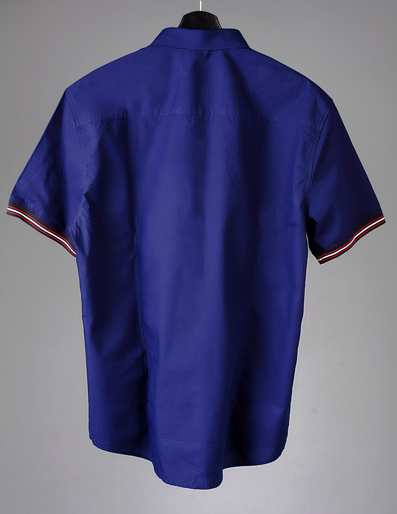Blue Short Sleeve Shirt – TayDigno