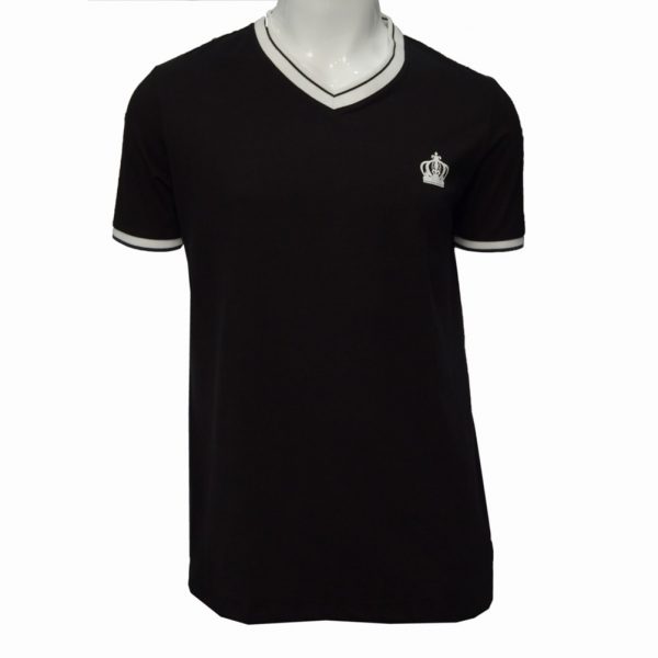 T.Shirt Black V/Crown