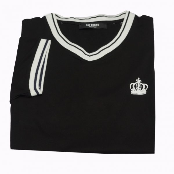T.Shirt Black V/Crown